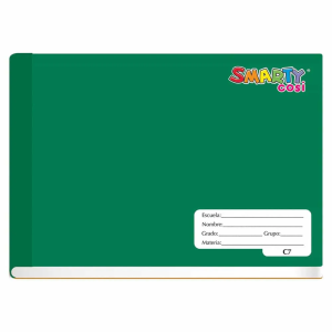 Cuaderno italiana Cosido cuadro grande 100 hojas