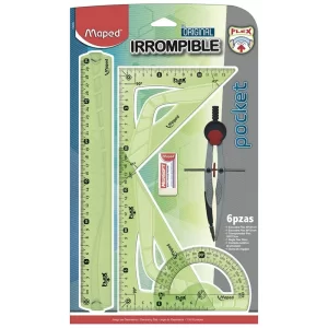 Juego de geometría completo irromplible mediano
