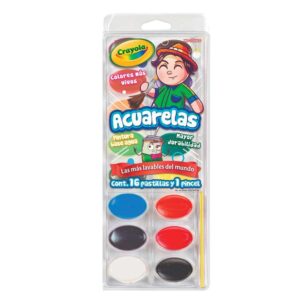 Caja de acuarelas 16 colores Crayola