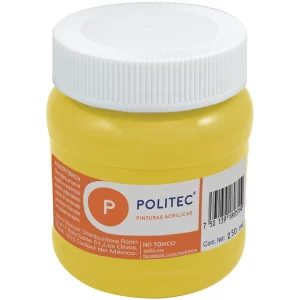 Pintura acrílica Politec 250ml varios colores