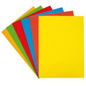 Paquete 25 hojas colores carta