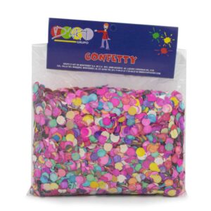 Bolsa de confeti multicolor 250gr