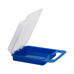 Contenedor plástico con tapa para sandwich