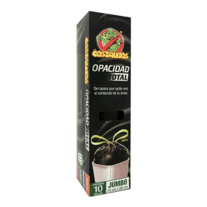 Paquete de Bolsa para basura jumbo 10pz